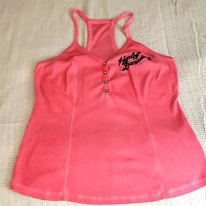 Harley Davidson ribbed tank top XL